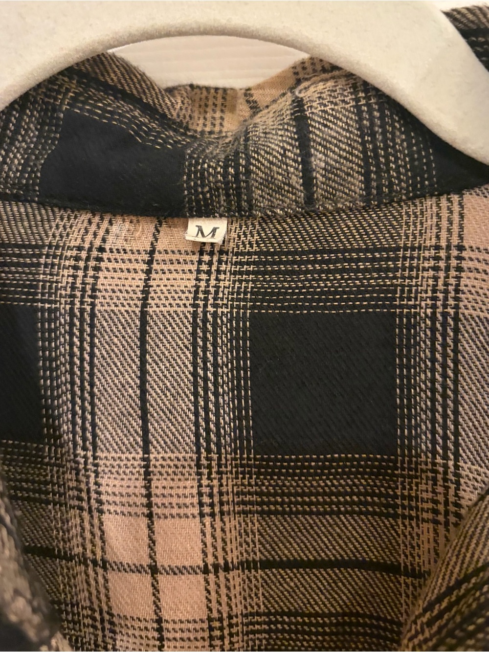 Oversized Plaid Button-Down Shirt - Picture 6 of 8